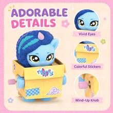 MINISO My Little Pony Blind Box Toy, Wind-Up Walking Collectible Figure, Random 1 Design, For Desk Shelf Room Decor, Birthday Christmas Gift - Random Style - 1 Blind Box - View 4