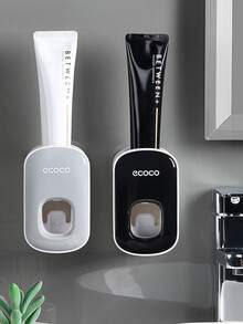 Fully Automatic Premium Toothpaste Dispenser, Bathroom Home Use, Wall-Mounted No-Drill Toothpaste Holder - Multiple Styles and Colors - View 3