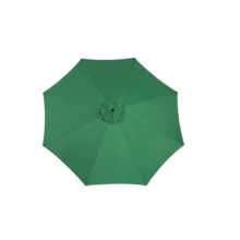 Best Choice Products 10ft Offset Hanging Market Patio/Easy Tilt Adjustment, Polyester Shade, 8 Ribs Backyard, Poolside   -  ( Dark Green )(No Base) - 深綠色 + 鋼製 + 花園與戶外 - 查看 2