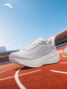 Anta Journey 3 PG7 Women's Cushioning Breathable Daily Jogging Shoes - Silver Gray - View 1