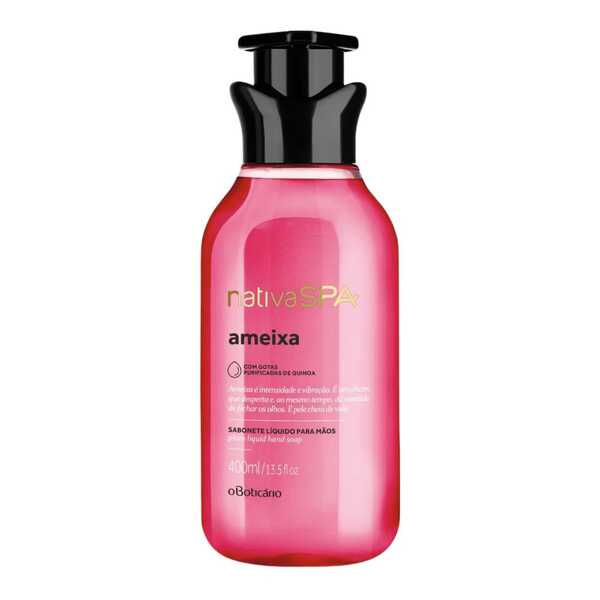 O Boticário Nativa SPA Sabonete Liquido para mãos Ameixa - Sapone mani Prugna 400ml
