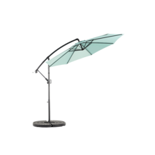 Best Choice Products 10ft Offset Hanging Market Patio/Easy Tilt Adjustment, Polyester Shade, 8 Ribs Backyard, Poolside - ( Dark Blue ) (No Base) - 淺綠色 + 鋼製 + 花園與戶外 - 查看 2