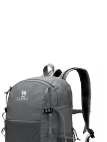 CAMEL CROWN Lightweight Foldable Backpack, Sports Casual Daypack, Travel Hiking Backpack For Outdoor Trekking - Dark Grey - View 2