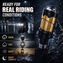 HYNBYZJ 1pc/2pcs H4 Bi LED Projector Lens 200W Car Headlight Bulbs Hi/Low Beam 80000LM Auto Turbo Lamps Motorcycle Plug&Play For LHD RHD 6000K - A - View 7