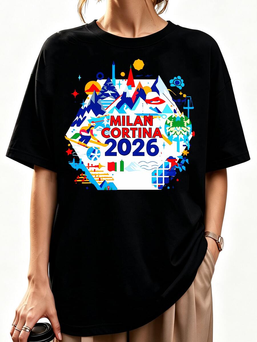 Women T-Shirts - 黑色 - 查看 1