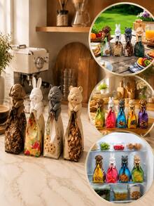 1/4/8pcs [Random Style] Animal Leg Seal Clips, Cute Animal Shaped Clips. Can Seal Coffee, Grains, Candy And Snack Bags Tightly, Functional Clips Formed By The Legs Of Each Animal. Moisture-Proof Bag Sealing Tool - View 8