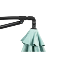 Best Choice Products 10ft Offset Hanging Market Patio/Easy Tilt Adjustment, Polyester Shade, 8 Ribs Backyard, Poolside   -  ( Dark Green )(No Base) - 淺綠色 + 鋼製 + 花園與戶外 - 查看 8