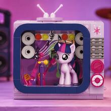 MINISO My Little Pony Tv Show Series Blind Boxes, Mini Television Frame Scene Assemble Toy, Random 1 Design, For Desk Shelf Room Decor, Birthday Gift - Random Style - 1 Blind Box - View 5