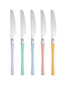 5pcs Stainless Steel Steak Knife Set, Suitable For Family Gatherings, Holiday Feasts, Buffet, Wedding Parties - View 11