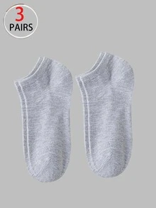 30/20/15/10/5 Pairs Unisex Ankle Socks: Black, White, Grey Colors, Lace Bows, Heart Patterns, Striped Style, Soft Comfortable Casual Multi-Functional Student Ankle Socks, Suitable For Daily Use, Randomly Mixed Colors - Multicolor - View 14