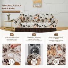 Sofa Slipcovers - Chinese Ink - View 6