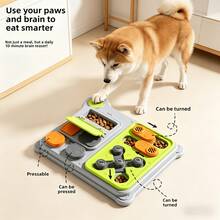 Battery‑Free Smart Dog Slow Feeder Toy, Mental Stimulation Puzzle Game, Healthy Eating Design, Indoor‑Outdoor Use, Premium Christmas Gift For All‑Breed Dogs - Multicolor - View 5