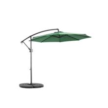 Best Choice Products 10ft Offset Hanging Market Patio/Easy Tilt Adjustment, Polyester Shade, 8 Ribs Backyard, Poolside   -  ( Dark Green )(No Base) - 深綠色 + 鋼製 + 花園與戶外 - 查看 11