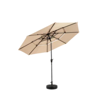 Aluminium 10ft 3 Tier Auto-Tilt (Khaki) (No Base) - 卡其色 + 鋼鐵 + 花園與戶外 - 查看 4