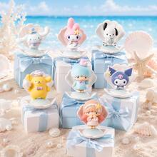 MINISO Sanrio Characters Series Ocean Holiday Blind Box, Cute Desk Collectible, Random 1 Design, For Desk Shelf Room Decor, Birthday Christmas Gift - Random Style - 1 Blind Box - View 7