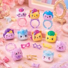 MINISO My Little Pony Fashion Ring Blind Box, 1 Random Design, Cute Collectible Accessory, Party Favor, Birthday & Christmas Gift - Pony Fashion Ring - View 1