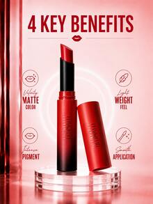 Maybelline 美寶林 Matte Mist Slim 唇膏 #299 1.7g，巧克力色調，霧面妝效，不乾澀，輕盈絲滑，豐盈唇部，日常上鏡妝容 - 美寶蓮霧感霧面細管唇膏 299 - 查看 7