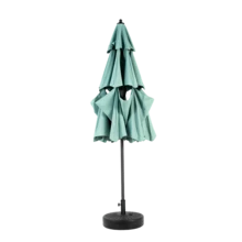 Aluminium 10ft 3 Tier Auto-Tilt (Khaki) (No Base) - 淺綠色 + 鋼製 + 花園與戶外 - 查看 3