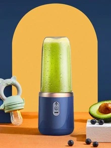 Gelas Juicer Portabel Nirkabel Kapasitas 400ml, Desain Tutup Ganda, Pisau Baja Tahan Karat 21000RPM, Sensor Keamanan Mati Otomatis, Mulai Sekali Sentuh, Material Berkualitas, Pengisian Daya USB, Cocok untuk Gym, Kantor, Aktivitas Luar Ruangan, dan Minuman Jus Segar Sehari-hari - MultiWarna - View 5