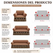 Sofa Slipcovers - Camel - View 2
