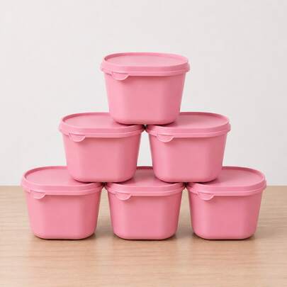 Kit 6 Peças Pote 700ml Cozinha