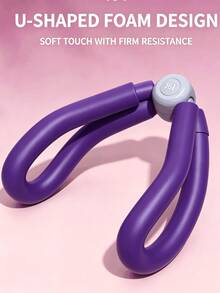 361degree 1pc 361° Leg Body Shaping Trainer, Suitable For Yoga, Pilates And Postpartum Recovery Fitness. Multi-Functional Postpartum Pelvic Floor Muscle Exercise Equipment, Adjustable Kegel Trainer, Hip And Leg Squeezer, Pelvic Floor And Leg Trainer, Suitable For Postpartum Moms - Multicolor - View 10