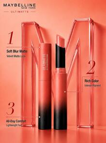 Maybelline 美寶林 Matte Mist Slim 顯色唇膏 #1099 1.7g，巧克力色調，霧面妝效，不乾澀，輕盈絲滑，豐盈唇部，適合日常上鏡妝容 - 美寶蓮霧感霧面細管唇膏 1099 - 查看 9