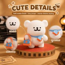 MINISO Line Puppy-Life Is Like A Drama Series Blind Box, Patung Karakter Berbagai Gaya, 1 Desain Acak, Untuk Dekorasi Meja, Rak, dan Ruangan, Hadiah Ulang Tahun - Gaya Acak - 1 Kotak Buta - View 6