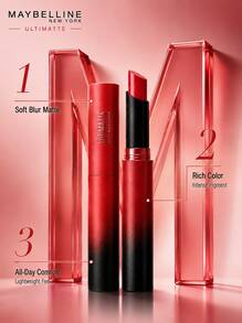 Maybelline 美寶林 Matte Mist Slim 唇膏 #299 1.7g，巧克力色調，霧面妝效，不乾澀，輕盈絲滑，豐盈唇部，日常上鏡妝容 - 美寶蓮霧感霧面細管唇膏 299 - 查看 9