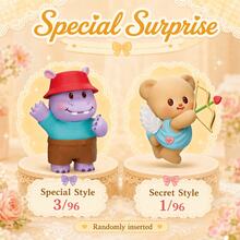 MINISO Butter Bear-The Sweet Life Series Blind Box, Cute Bear Collectible Figure, Random 1 Design, For Desk Shelf Room Decor, Birthday Christmas Gift - Random Style - 1 Blind Box - View 4