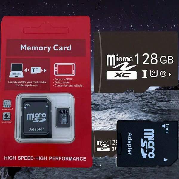 High Speed Class 10 U3 Micro SD Card/Memory Card, Capacity Options: 8GB, 16GB, 32GB, 64GB, 128GB, 256GB, 512GB, Suitable For Smartphones, Tablets, Cameras, Security Cameras, Game Consoles, Reliable Performance. Camera Dedicated Storage Card, Micro SD Card, Camera Dedicated Storage Card, Camera Storage
