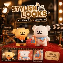 MINISO Line Puppy-Life Is Like A Drama Series Blind Box, Patung Karakter Berbagai Gaya, 1 Desain Acak, Untuk Dekorasi Meja, Rak, dan Ruangan, Hadiah Ulang Tahun - Gaya Acak - 1 Kotak Buta - View 3