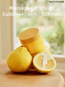 WATERCOME 180g Aroma Delicate Body Scrub,Acid-Enzyme Essential Oil ,AHA Skin Rejuvenation, Body Exfoliator With 100% Plant Essential Oil, Body Scrub For Toning Skin Cellulite Skin Care Body Exfoliant - #Pomelo - View 7
