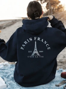 Women Sweatshirts & Hoodies - 黑色 - 查看 7