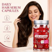 40Pcs Set HAIR VITAMIN Hair Hair Treatment Serum - No Rinse With Argan Macadamia Avocado Oils -Vitamins A C E -Conditioner For Women & Men Haircare Fragrance Care Essential Oil - Various Styles - View 2