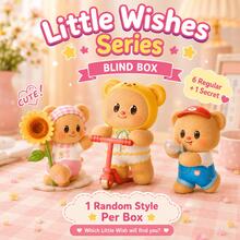 MINISO Butter Bear-Little Wish Series Blind Box, Cute Bear Collectible Figure, Random 1 Design, For Desk Shelf Room Decor, Birthday Christmas Gift - Random Style - 1 Blind Box - View 1
