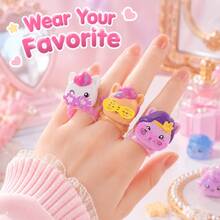 MINISO My Little Pony Fashion Ring Blind Box, 1 Random Design, Cute Collectible Accessory, Party Favor, Birthday & Christmas Gift - Pony Fashion Ring - View 7