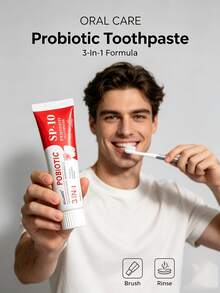Pasta Gigi Probiotik ADJANISS: Formula 3-in-1 untuk Memutihkan, Merawat Gusi, dan Menyegarkan Napas. Mengandung Probiotik dan Hidroksiapatit. SP - Probiotik. Untuk Dewasa. Ukuran Perjalanan. 1 buah 100g/3,53oz. - Probiotik - View 10