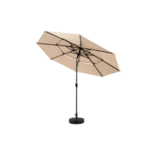 Aluminium 10ft 3 Tier Auto-Tilt (Khaki) (No Base) - 卡其色 + 鋼鐵 + 花園與戶外 - 查看 7