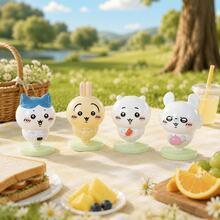 MINISO Chiikawa Picnic Blind Box Figure, Random 1 Design, For Desk Shelf Room Decor, Birthday Christmas Gift - Picnic Box - View 7
