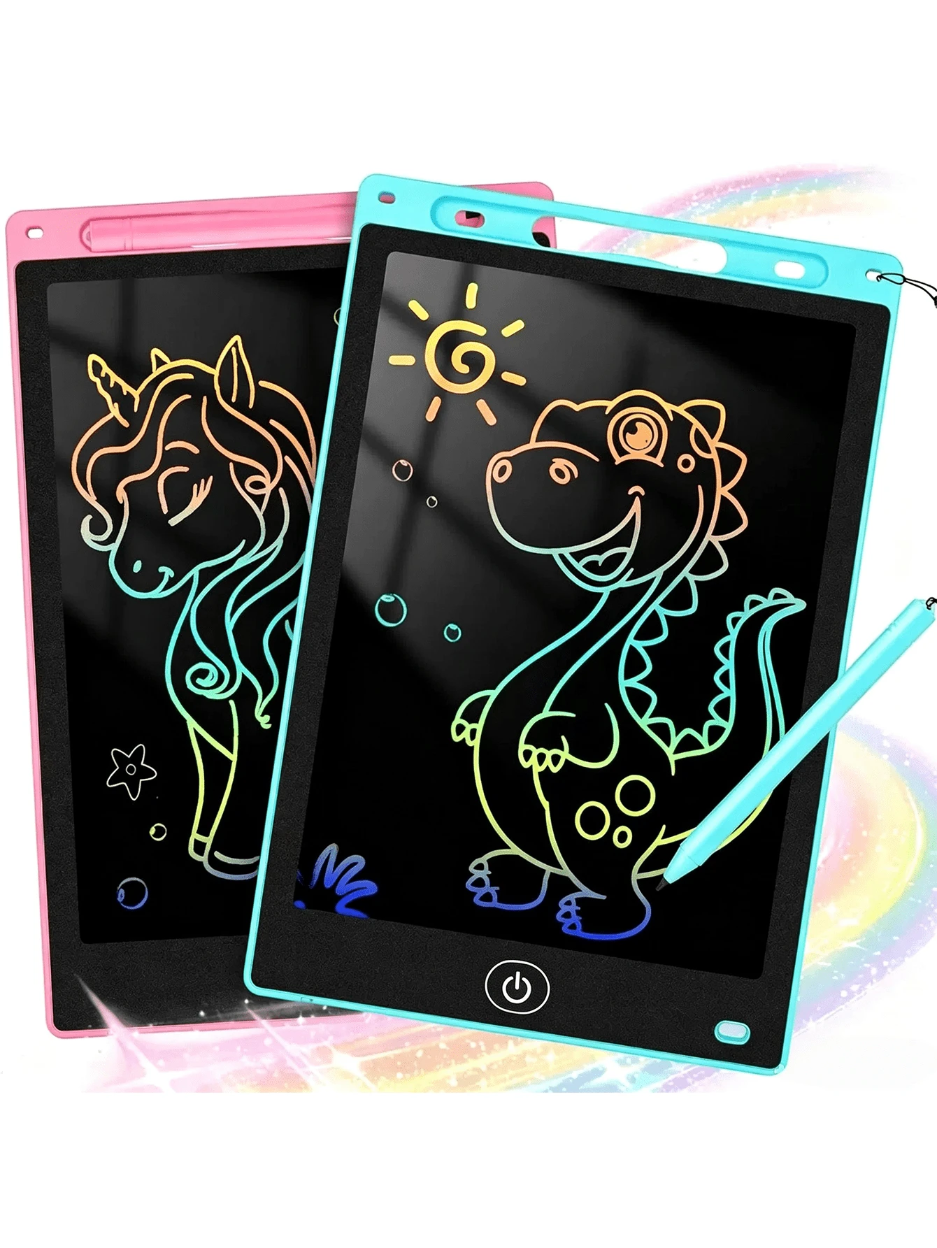 1pc 8.5 Inch Portable LCD Writing Tablet, Lightweight Reusable Erasable Electronic Drawing Board - Multicolor - View 1