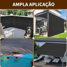 3*4m Malla Sombreadora PEAD Alta Densidad, Lona Sombra Reforzada con Ojales Aleación y Esquinas Triangulares, Transpirable Permeable al Agua, Resistente a Tracción, Desgaste y Envejecimiento, Para Jardín, Terraza, Pérgola, Patio Exterior, Incluye Cuerdas, Protección Solar para Plantas y Áreas de Descanso Exterior` - 3*4 m - Ver 9