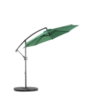 Best Choice Products 10ft Offset Hanging Market Patio/Easy Tilt Adjustment, Polyester Shade, 8 Ribs Backyard, Poolside   -  ( Dark Green )(No Base) - 深綠色 + 鋼製 + 花園與戶外 - 查看 4