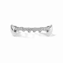 1pc Hip Hop Gold & Silver Cool Fang Tooth Unisex Suitable For Halloween, Christmas, Valentine's Day, Birthday Party, Daily Wear - Multicolor - View 7
