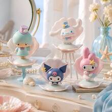 MINISO Sanrio Characters Series Ocean Holiday Blind Box, Cute Desk Collectible, Random 1 Design, For Desk Shelf Room Decor, Birthday Christmas Gift - Random Style - 1 Blind Box - View 5