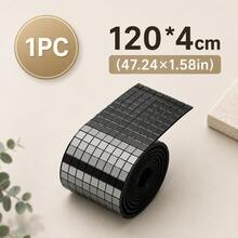 Self-Adhesive Mosaic Mirror Sticker Roll, 5mm Glass Mini Mirror Squares, Suitable For DIY Disco Ball, Crafts, Vases, Wall And Home Decor - Multicolor - View 18