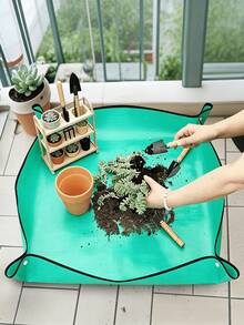 1件 PE 植物再生墊,防水移栽墊,室內多肉盆栽墊,便攜式園藝墊 - 園藝墊 - 查看 3