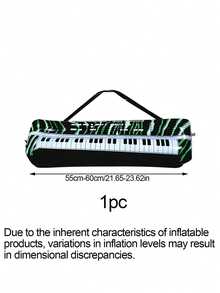 1/4pcs Inflatable Rock Party Props, Inflatable Instrument Set (Guitar, Saxophone, Keyboard, Microphone), Large 80s And 90s Inflatable Props, Suitable For 80s 90s Party Decoration, Hip Hop Theme, Birthday Party Supplies, Rock Party - Multicolor - View 9