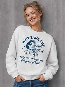Women Sweatshirts & Hoodies - 白色 - 查看 3