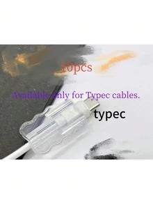 1/5/10件 ABS樹脂電纜套管：保護您的電纜免於斷裂與脫落 - 彩色 - 查看 21